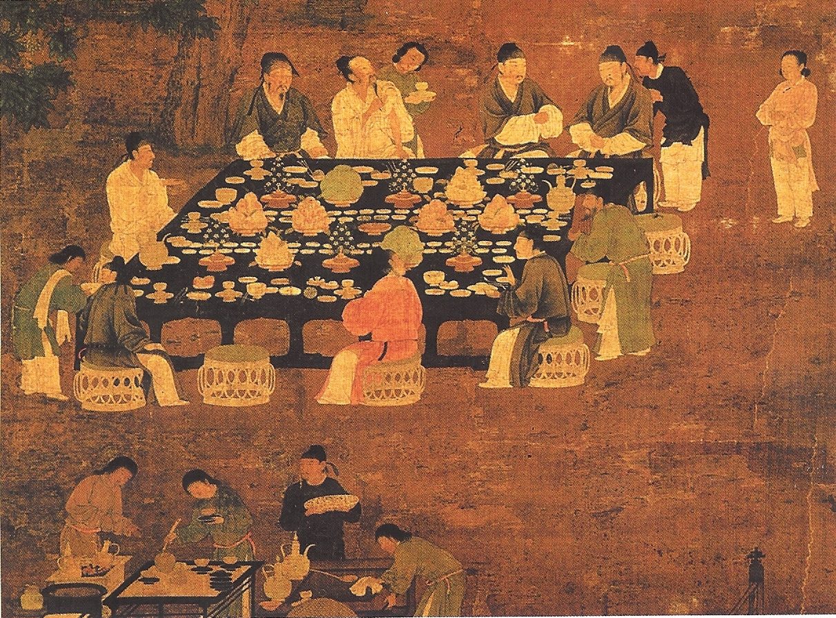 听琴图