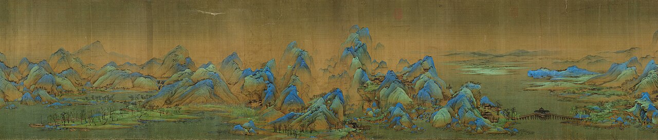 王希孟·千里江山图(桥)